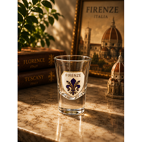 Firenze Fleur Bicchiere Decorativo per Shot