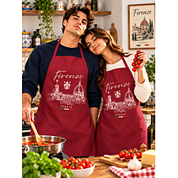 Firenze Italia Grembiule da Chef Premium