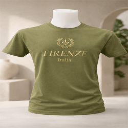 Firenze Italia Signature T-Shirt Oliva