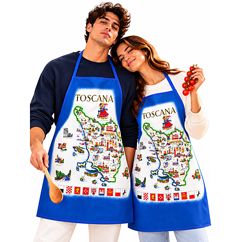 Grembiule da Cucina Premium Heritage Toscana Italiano