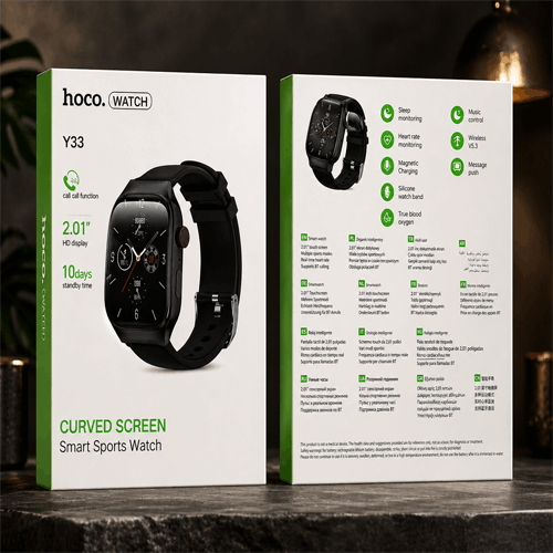 Orologio Smart Hoco Y33: tecnologia e stile al miglior prezzo di 65€!