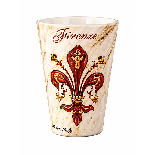 Tazza Decorativa Fleur-de-Lis Imperiale Italia