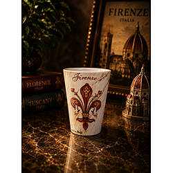Tazza Decorativa Fleur-de-Lis Imperiale Italia