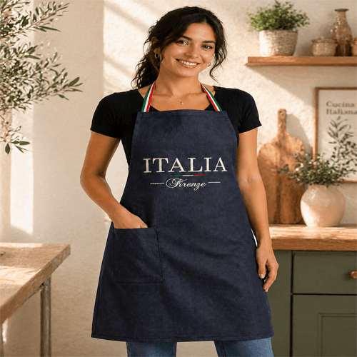 Grembiule in Denim: Stile e Comfort per Gli Amanti della Cucina