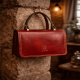 Svela il tuo stile con la Borsa in Pelle Italiana Elegante Rosso!
