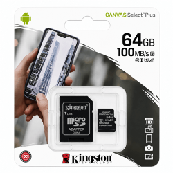 Scheda MicroSDXC Kingston da 64GB