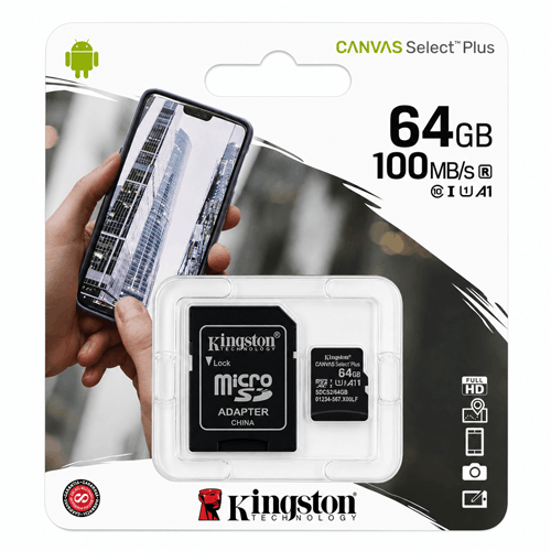 Scheda MicroSDXC Kingston 64GB: potenza e velocità a soli 22€!