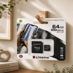 Scheda MicroSDXC Kingston da 64GB