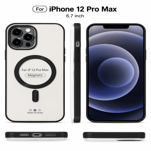 Stile e protezione con la Custodia Magnetica per iPhone 12 Pro Max!