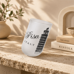 Bicchiere da Shot Curvo Frosted Pisa