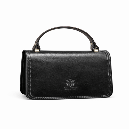 Mini Borsa in Pelle Nera: Eleganza e Praticità a Solo 76,00€