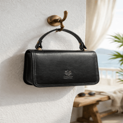 Mini Borsa in Pelle Nera Premium dallo Design Timeless