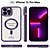 Custodia Magnetica Viola per iPhone 13 Pro Max