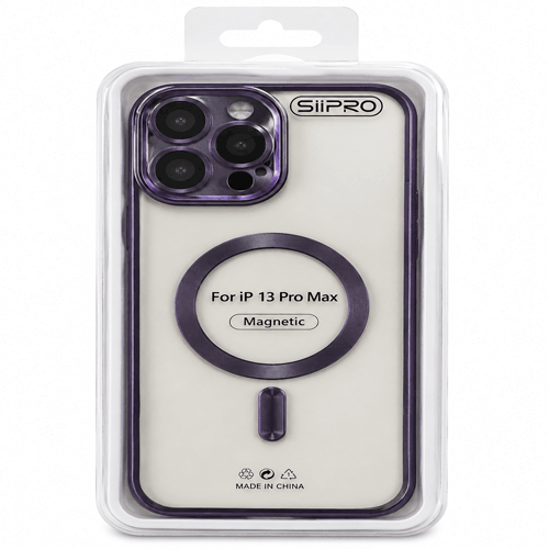 Scopri la Custodia Magnetica Viola per il tuo iPhone 13 Pro Max!