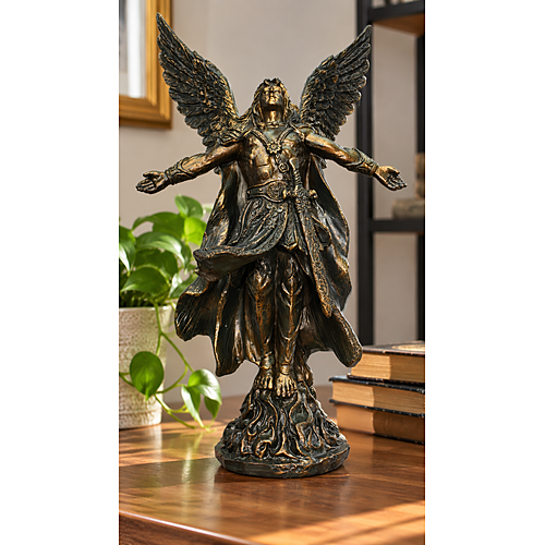 Scultura Angelo Alato - Design Maestoso