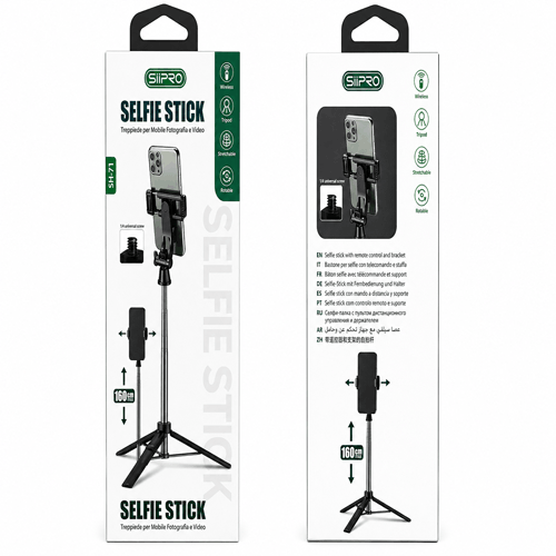 Scopri il Siipro Selfie Stick Tripod SH-71: stabilità e versatilità per foto perfette!