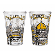 Souvenir di Vetro del Punto di Riferimento di Firenze, Italia