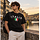 T-Shirt Classica Italiana per Uomini e Donne