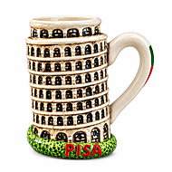 Tazza Souvenir Torre di Pisa - Collezione Patrimonio
