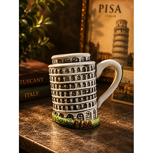 Tazza Souvenir Torre di Pisa - Collezione Patrimonio