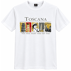 T-Shirt Uomo Toscana Heritage - Stile Italiano Classico