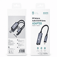 Adattatore Uni AD2010 Lightning a 3.5mm | Convertitore Audio + Ricarica