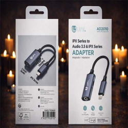Adattatore Uni AD2010 Lightning a 3.5mm | Convertitore Audio + Ricarica