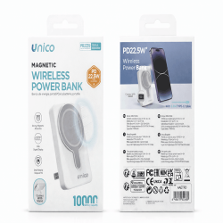 Unico 10000mAh Power Bank Wireless | Caricabatterie Veloce Magnetico PD 22.5W