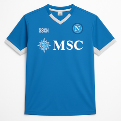 SSCN Napoli Home Football Jersey