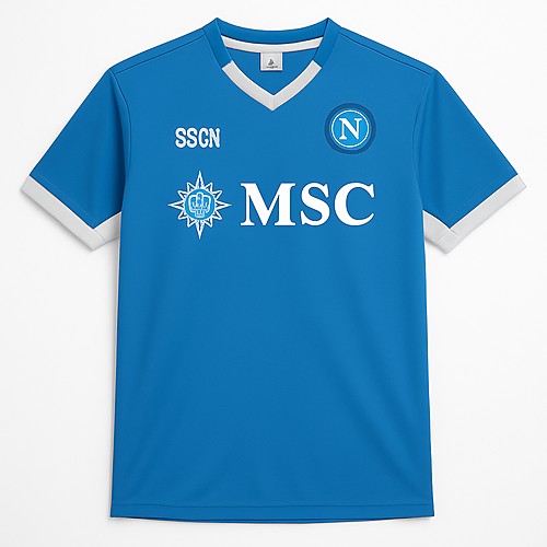 SSCN Napoli Home Football Jersey