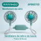 Rinfrescati con stile: Ventilatore da Collo Doppia Testa a soli 20€!